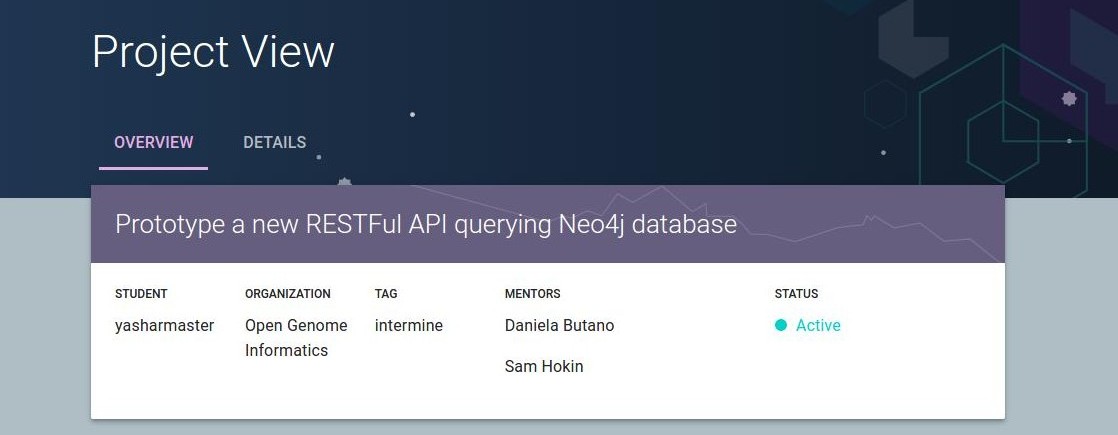 Prototype a new RESTFul API querying Neo4j database
